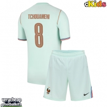 France Aurelien Tchouameni #8 Replica Away Minikit World Cup 2026 Short Sleeve (+ pants)